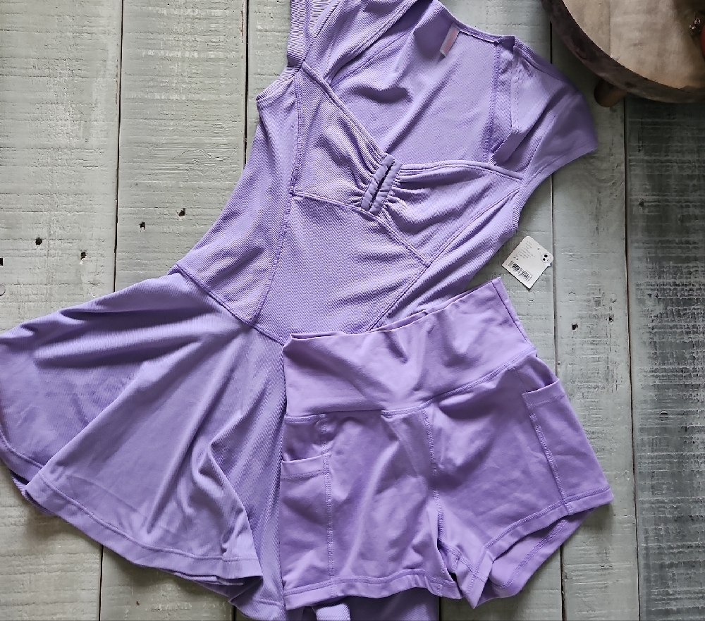 FP Movement by Free People Wishful Thinking Shorts And Mini Dress Set